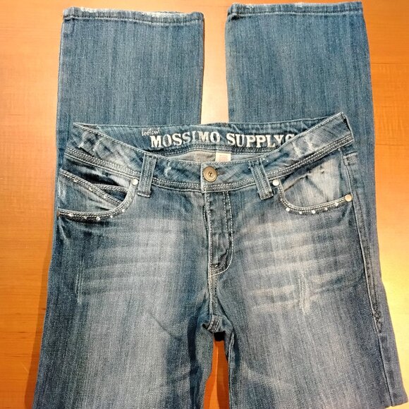 Mossimo Supply Co. Women's Bootcut Jeans Size 16 - Picture 1 of 8